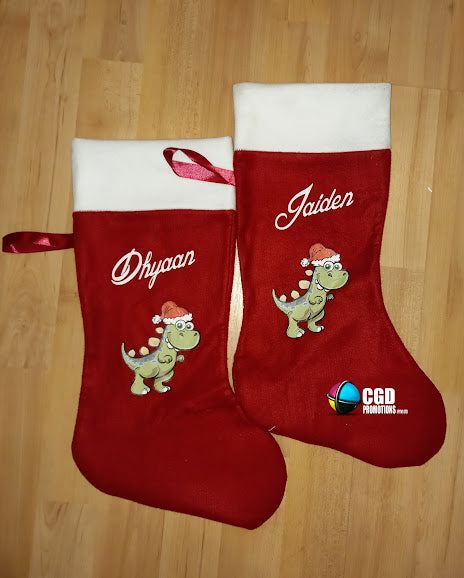 Christmas Character Felt Stockings ‚ Personalized with Names