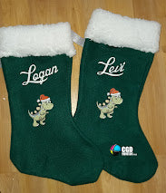 Christmas Character Felt Stockings ‚ Personalized with Names