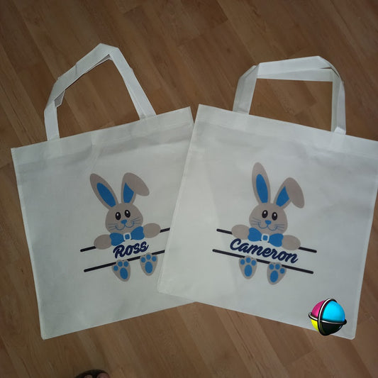 Easter Personalised Bunny Hunt Tote Bag – 8 Designs | Boksburg, South Africa