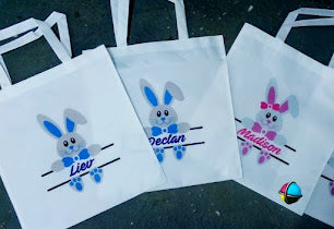 Easter Personalised Bunny Hunt Tote Bag – 8 Designs | Boksburg, South Africa