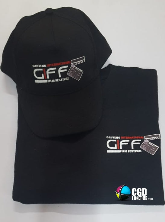 Custom Branded Shirt + FREE Cap – No Min Order | Small Business Promo