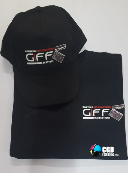 Custom Branded Shirt + FREE Cap – No Min Order | Small Business Promo