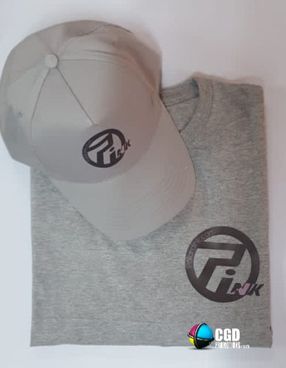 Custom Branded Shirt + FREE Cap – No Min Order | Small Business Promo