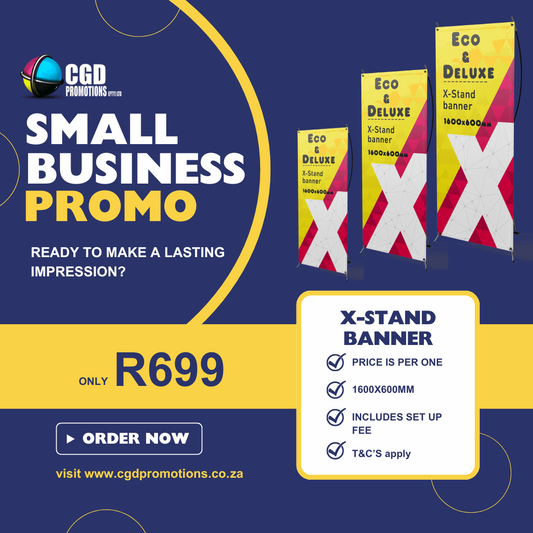 X-Stand Banner [SMALL BUSINESS PROMO]