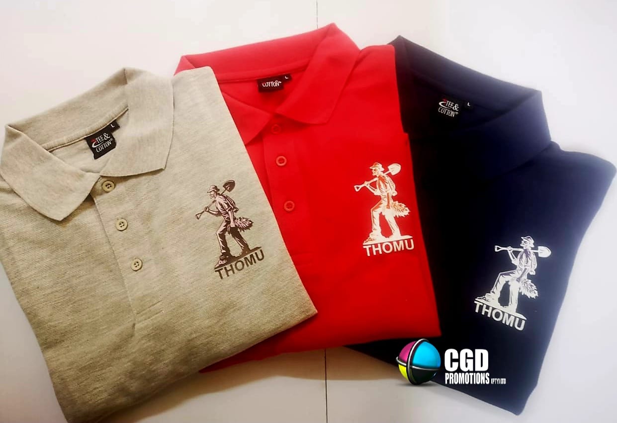 Custom Branded Polo Shirt + FREE Cap – No Min Order | Small Business Promo