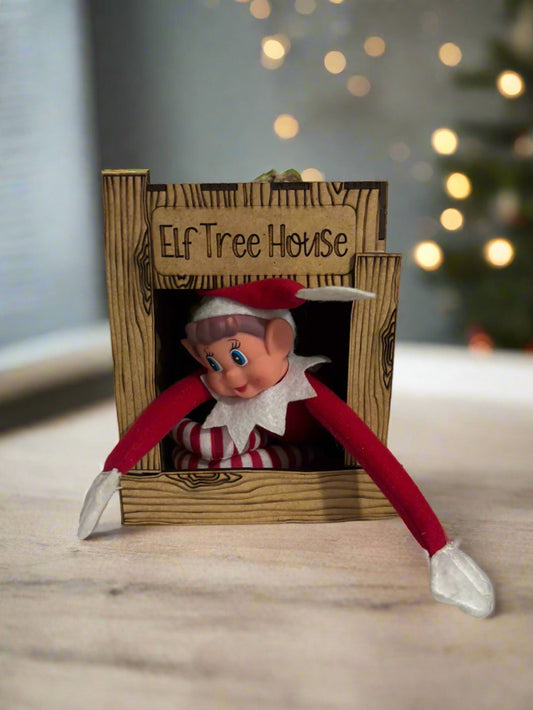 24-day Elf on the Shelf Activity Boxes showing wrapped surprise items for holiday fun