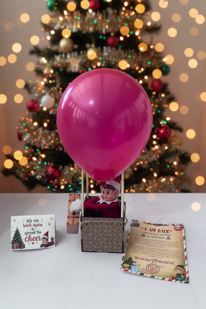 Elf on the Shelf 24-day activity box with festive Christmas activities for kids in South Africa