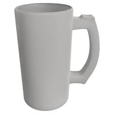 “Custom sublimation frosted glass beer mug 16oz – personalised print design”