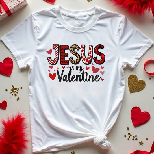 Jesus is my Valentine- Matching Unisex, Ladies Fitted & Kids (Faith-based) (Copy)