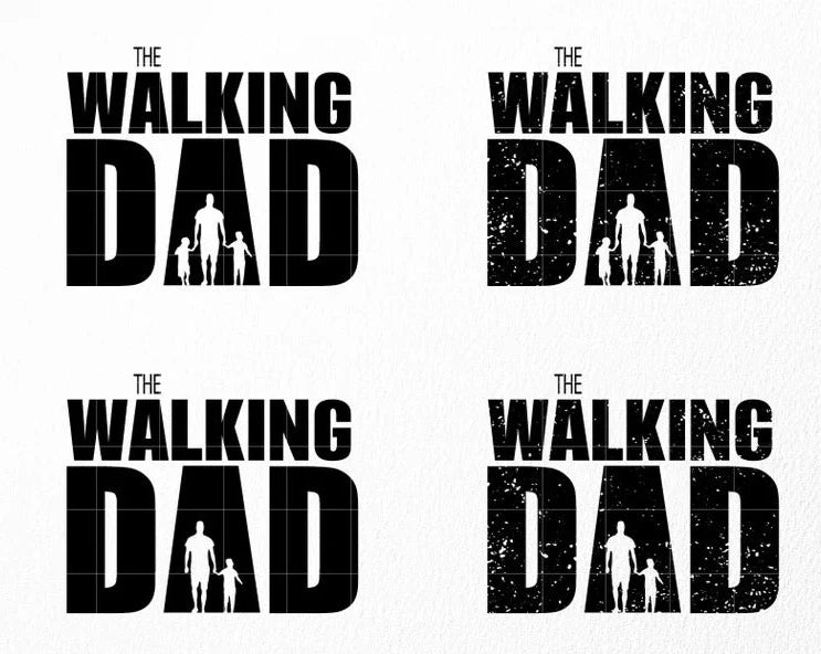 The Walking Dad Printed Shirt