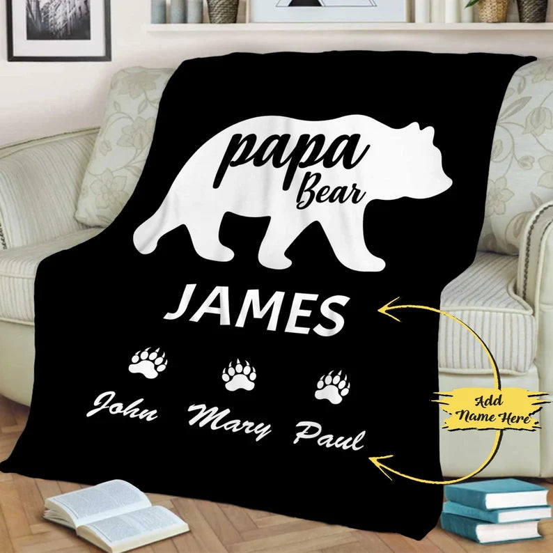 Papa Bear Blanket