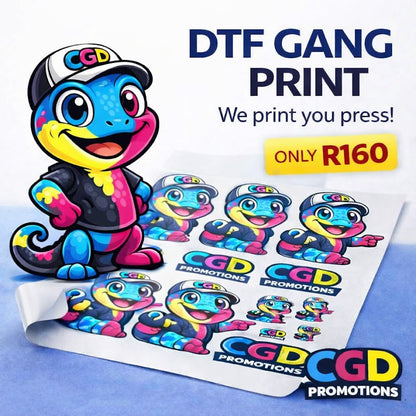 Ready to Press DTF Transfers