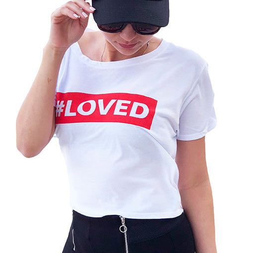 #LOVED Valentines Day Shirt - Matching Unisex, Ladies Fitted & Kids