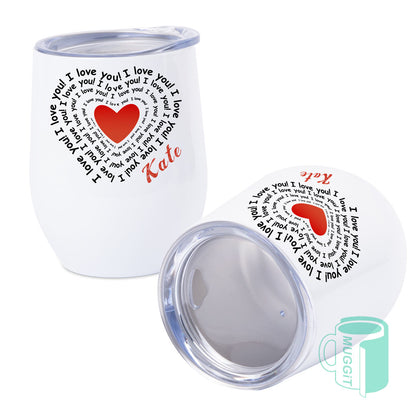 Custom Design Personalised 12oz Sublimation Tumbler